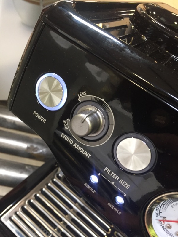Photo 1 of Breville BES870BSXL the Barista Express, Espresso Machine, Black Sesame
