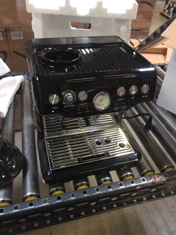 Photo 1 of Breville BES870BSXL the Barista Express, Espresso Machine, Black Sesame
