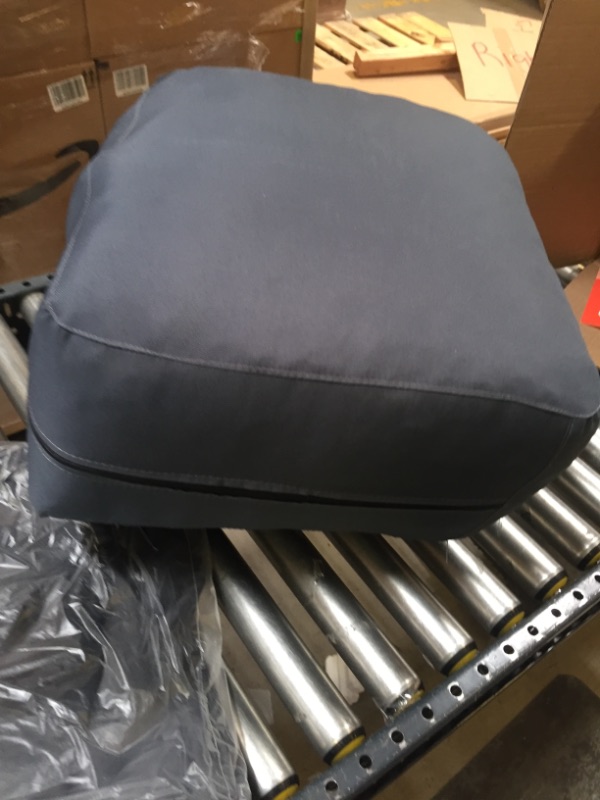 Photo 3 of Chill Sack Bean Bag Chair: Giant 4' Memory Foam Furniture Bean Bag - Big Sofa with Soft Micro Fiber Cover - Dark Grey Pebble
