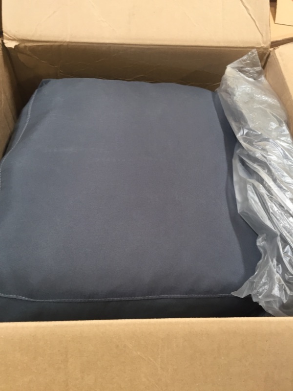 Photo 2 of Chill Sack Bean Bag Chair: Giant 4' Memory Foam Furniture Bean Bag - Big Sofa with Soft Micro Fiber Cover - Dark Grey Pebble
