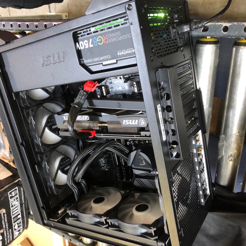 Photo 15 of MSI Aegis RS (Tower) Gaming Desktop, Intel Core i7-12700K, GeForce RTX 3070 Ti, 16GB Memory (Dual-CHL), 1TB SSD, WiFi 6E, Liquid Cooling, USB Type-C, VR-Ready, Win11H (12TE-258US)
