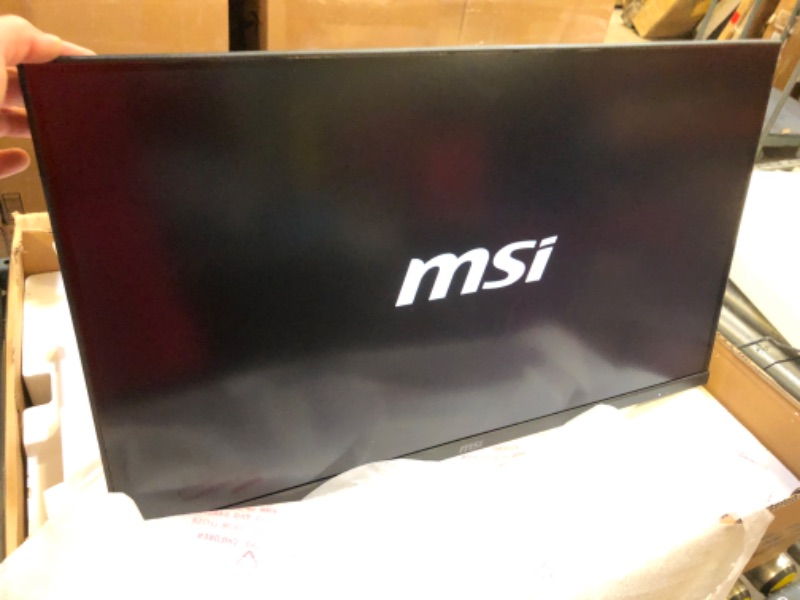 Photo 2 of MSI Full HD Gaming RGB Non-Glare Super Narrow Bezel 1ms 1920 x 1080 165Hz Refresh Rate Adjustable Height Arm FreeSync 27” IPS Gaming Monitor (Optix MAG273R2)
