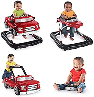 Photo 1 of Bright Starts Ford F-150 Ways to Play 4-in-1 Baby Activity Push Walker, Red, Age 6 months+
