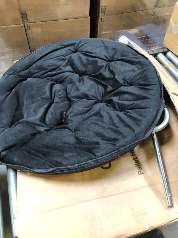 Photo 1 of BLACK SAUCER CHAIR
