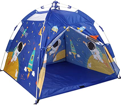 Photo 1 of Kids Play Tent Easy Set Up Tent Pop up Children's Playhouse for Boys and Girls Indoor Outdoor 47" x 47" x 42"(Space World)
