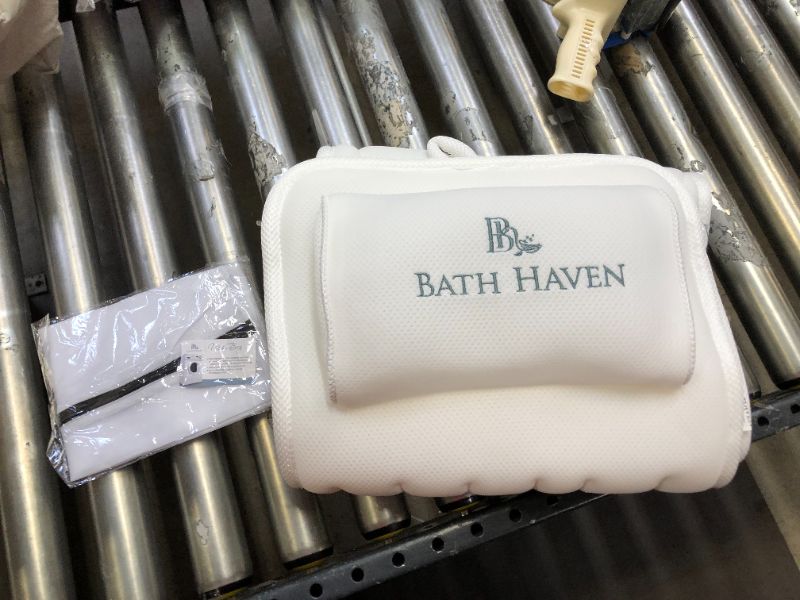 Photo 1 of Bath Haven Bath Pillow for Bathtub - Full Body Mat & Cushion Headrest for Women
