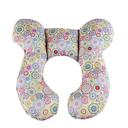 Photo 1 of Baby Neck Pillow, KAKIBLIN Infant Head and Neck Support Baby Travel Pillow for Car Seat, Pushchair, for 0-1 Years Old Baby
