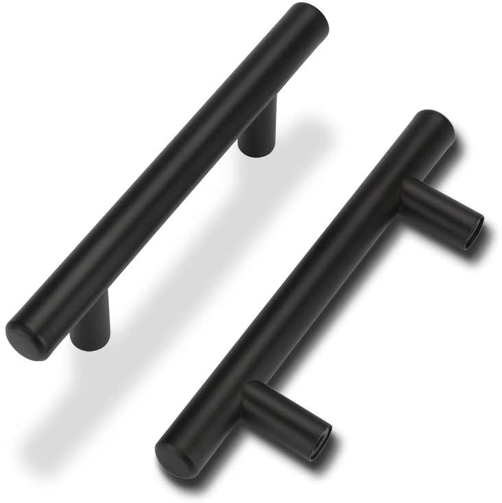 Photo 1 of 26Pack 3" Matte Black Drawer Pulls Black Cabinet Handles, Goldenwarm Black Cabinet Pulls, Kitchen Cabinet Handles Black Matte Dresser Handles
