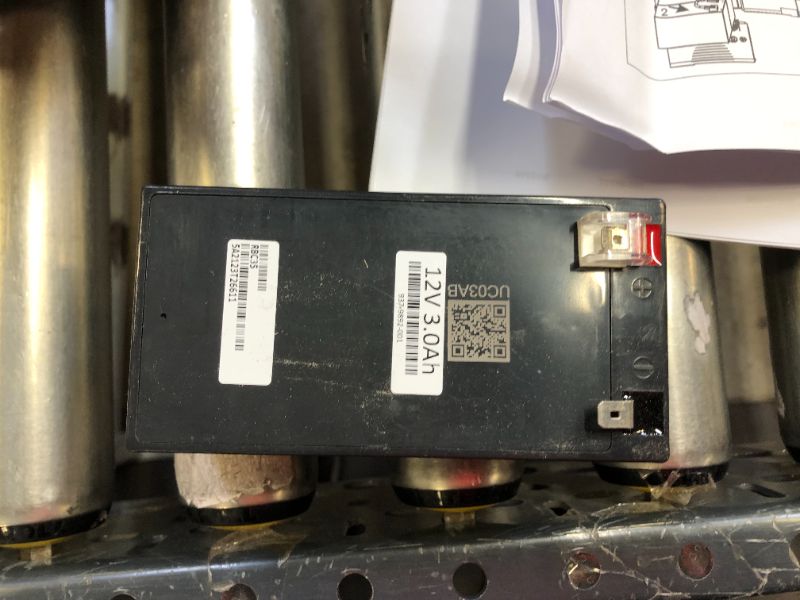 Photo 1 of  WP3 12 replacement battery 