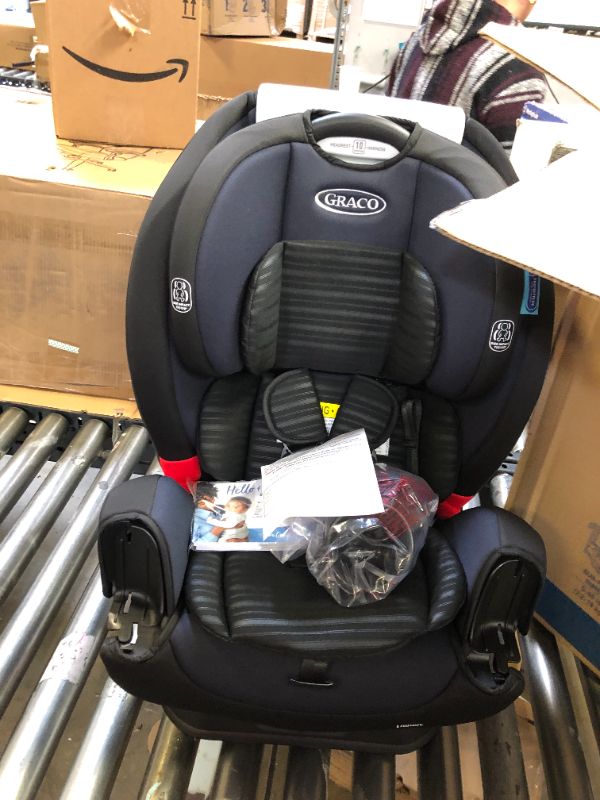 Photo 4 of Graco TriRide 3 in 1 Car Seat | 3 Modes of Use from Rear Facing to Highback Booster Car Seat, Clybourne
