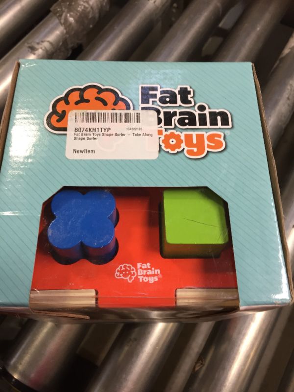 Photo 2 of Fat Brain Toys Take-Along Shape Sorter Baby Toys & Gifts for Babies