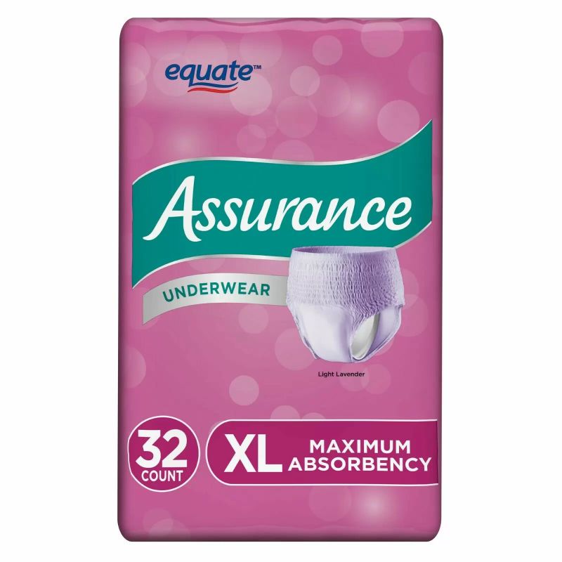 Photo 1 of **opened packaging** Assurance Incontinence Underwear for Women, Extra Large, 32 Ct

