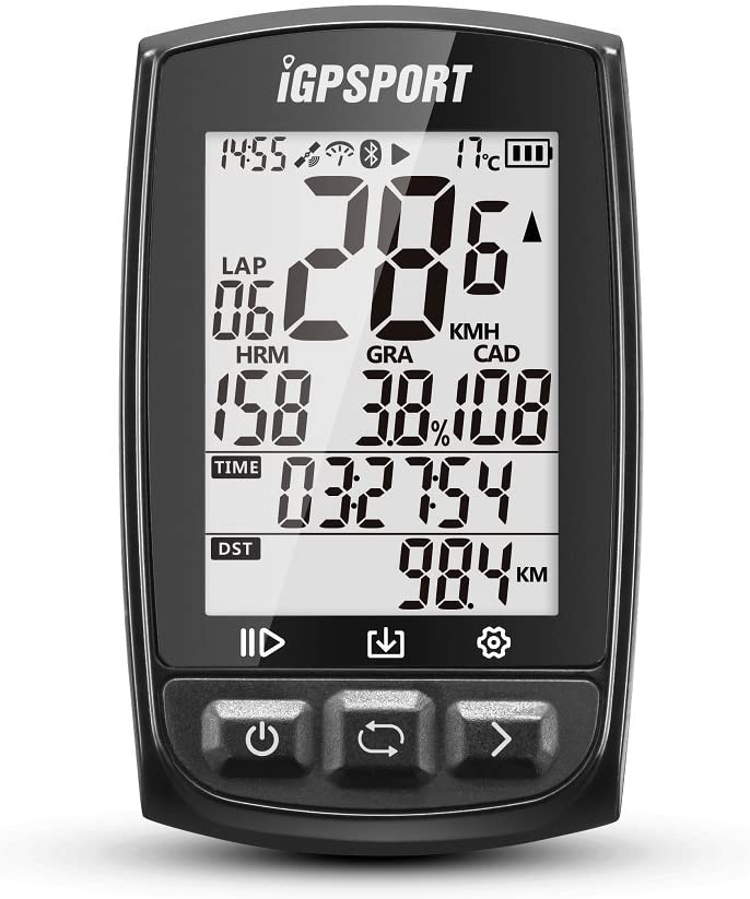 Photo 1 of GPS Bike Computer Big Screen with ANT+ Function iGPSPORT iGS50S Wireless Cycle Computer Waterproof
