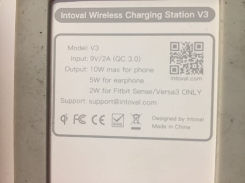 Photo 1 of Intoval Wireless Charging Station, 3 in 1 Charger for Apple iPhone/iWatch/Airpods,iPhone 13,12,11 (Pro, Pro Max)/XS/XR/XS/X/8(Plus),iWatch 7/6/SE/5/4/3/2,Airpods Pro/3gen (A3,White)
