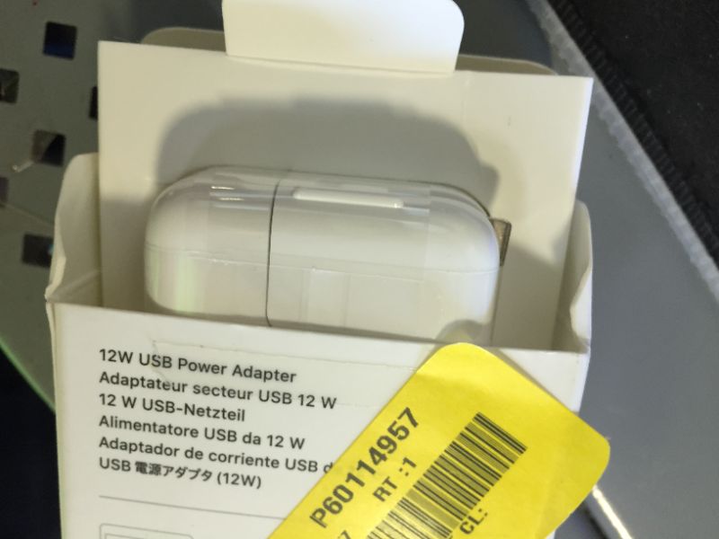 Photo 2 of Apple 12W USB Power Adapter, OPEN BOX 

