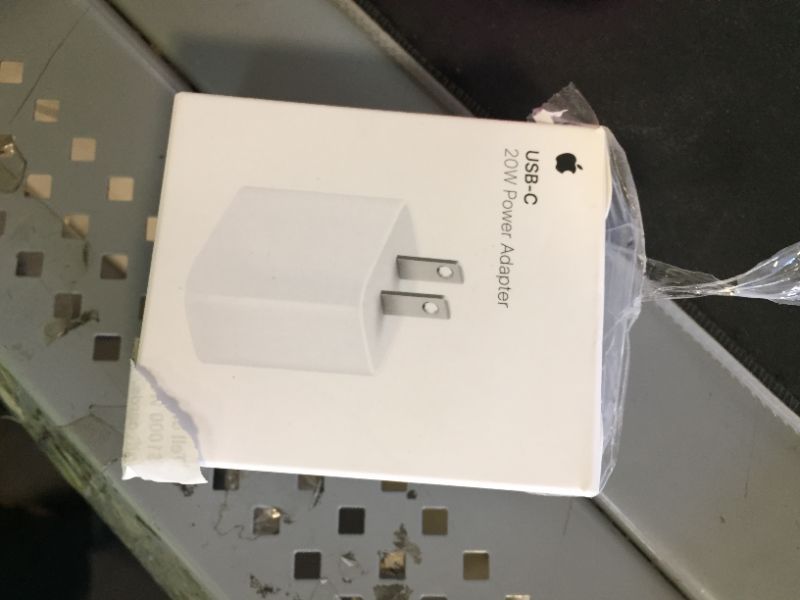 Photo 2 of Apple 20W USB-C Power Adapter, PACKAGE DAMAGE, MINOR USE IF ANY 
