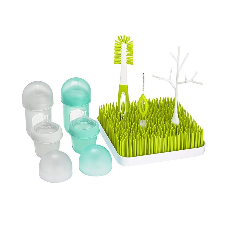 Photo 1 of Boon NURSH Bundle, Starter Set with GRASS, Bottles and Accessories
