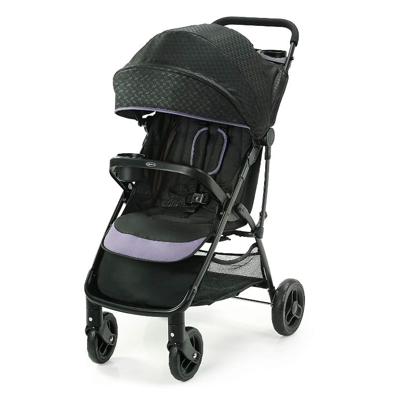 Photo 1 of Graco NimbleLite Stroller | Lightweight Stroller, Under 15 Pounds, Car Seat Compatible, Compact Fold, Hailey
