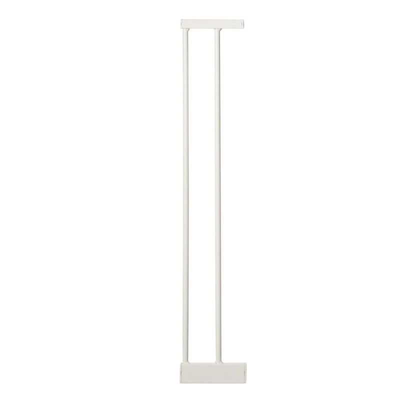 Photo 1 of North States MyPet 2-Bar Extension For Essential Walk Thru Gate: Adjust Your Gate To Fit Your Space. Add 6" Extension For Gate. No Tools Required. (30" Tall, White)

