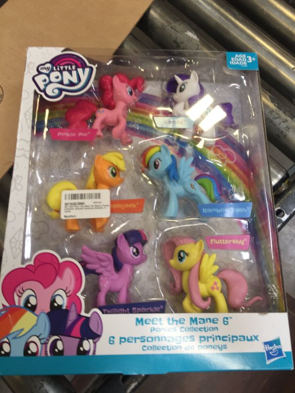 Photo 2 of My Little Pony Toys Meet The Mane 6 Ponies Collection-------(DAMAGE TO PACKAGING)