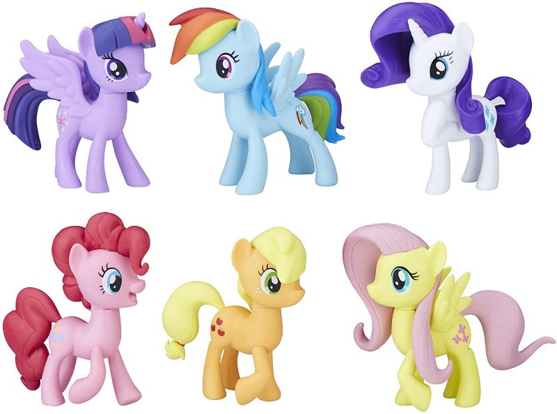 Photo 1 of My Little Pony Toys Meet The Mane 6 Ponies Collection-------(DAMAGE TO PACKAGING)