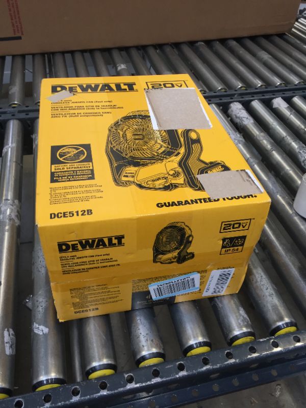 Photo 4 of DEWALT 20V MAX* Jobsite Fan, Tool Only-----(UNABLE TO TEST FUNCTIONALITY)