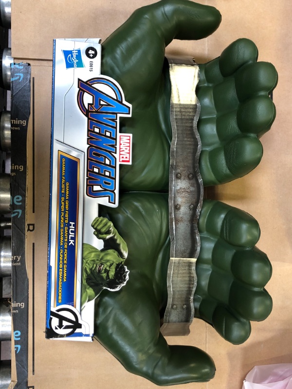 Photo 2 of Hasbro Marvel Avengers Gamma Grip Hulk Fists
