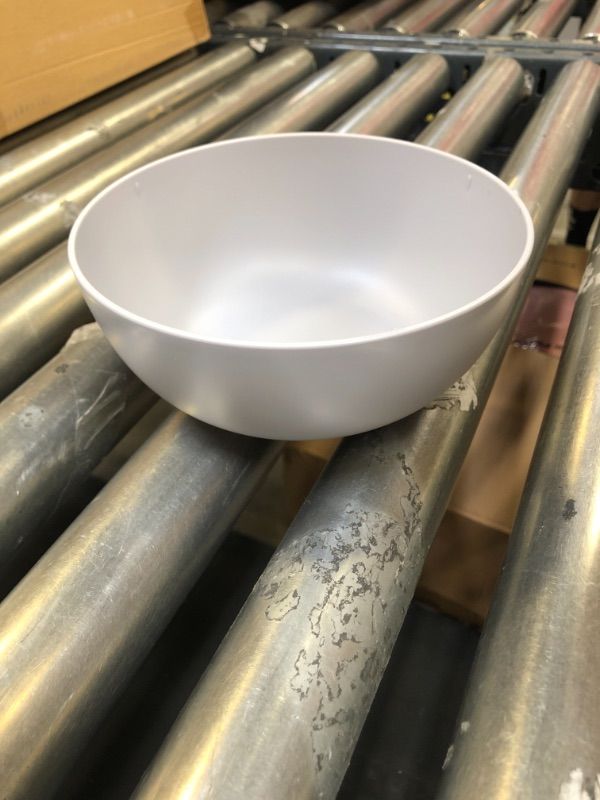 Photo 2 of 37oz Plastic Cereal Bowl - Room Essentials™ PACK OF 24 GREY BOWLS.
