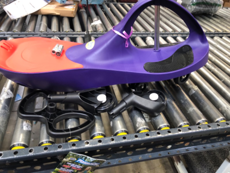 View 2 of PlasmaCar The Original by PlaSmart – Purple – Ride On Toy, Ages 3 yrs and Up, No Batteries, Gears, or Pedals, Twist, Turn, Wiggle for Endless Fun
