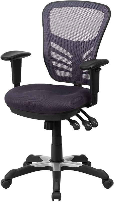 Photo 1 of Delacora Wide Fabric Executive Swivel Chair 
