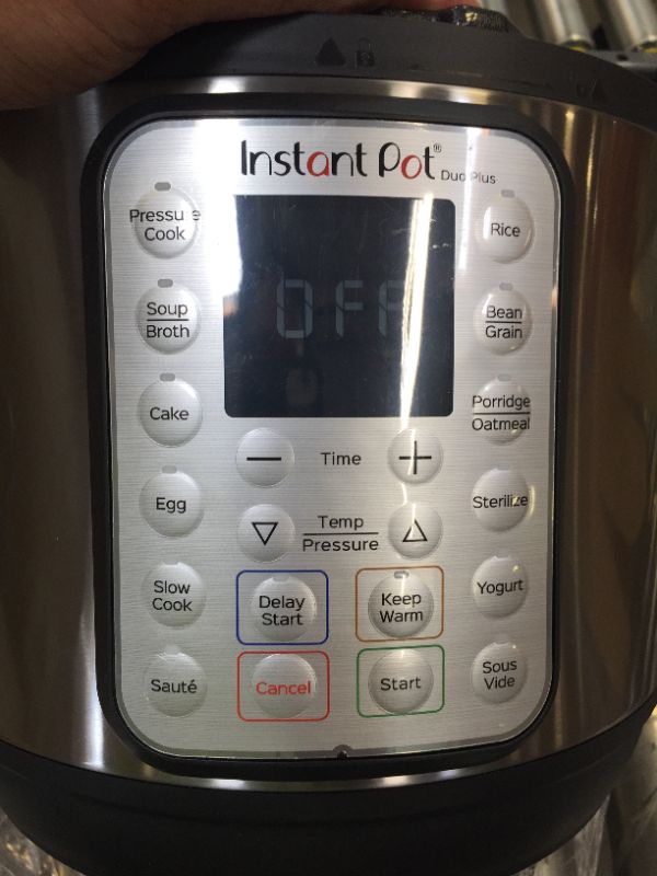 Photo 3 of Instant Pot Duo Plus 6 Quart 9-in-1 Electric Pressure Cooker,  15 One-Touch Programs,Stainless Steel/Black
