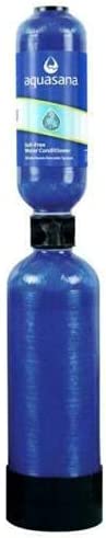 Photo 1 of Aquasana EQ PRO-AST Whole House Well System-Water Softener Alternative w/UV Purifier Salt-Free Descaler, Carbon & KDF Media-Filters Sediment & Chlorine-500,000 Gl, Blue
