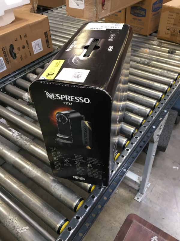 Photo 9 of Nespresso CitiZ Original Espresso Machine by De'Longhi, Black
