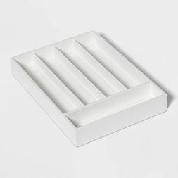 Photo 1 of 5 Compartment Drawer White - Threshold™-------(2 pack)

