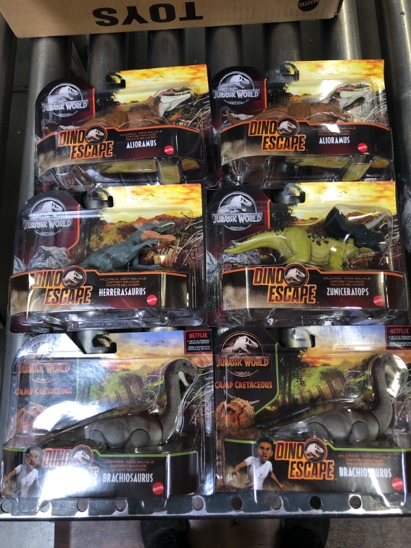 Photo 7 of Jurassic World Wild Pack 6 PACK VERIETY, SEE PICTURES PLEASE.