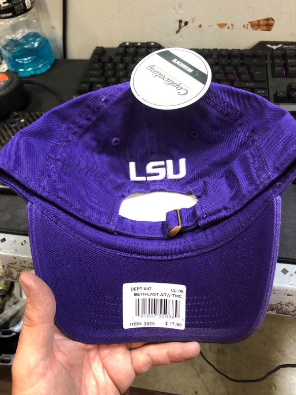 Photo 2 of 3 PACK LSU TIGERS WOMENS ADJUSTABLE BASEBALL CAP, SEE PICTURES PLEASE.