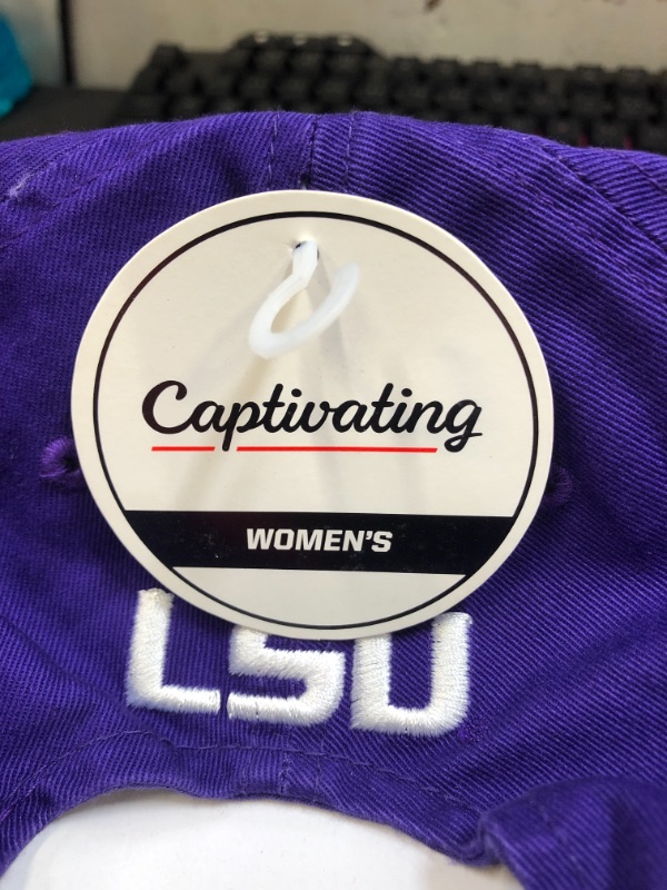 Photo 3 of 3 PACK LSU TIGERS WOMENS ADJUSTABLE BASEBALL CAP, SEE PICTURES PLEASE.