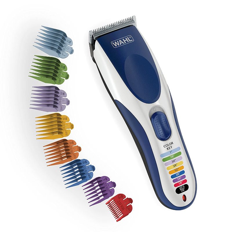 Photo 1 of Wahl Color Pro Cordless Rechargeable Hair Clipper & Trimmer – Easy Color-Coded Guide Combs - for Men, Women, & Children – Model 9649 (Amazon Exclusive) (POSSIBLY MISSING PIECES)
