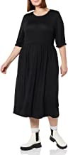 Photo 1 of Amazon Essentials Women's Crewneck Short Sleeve Knit Midi Dress XS