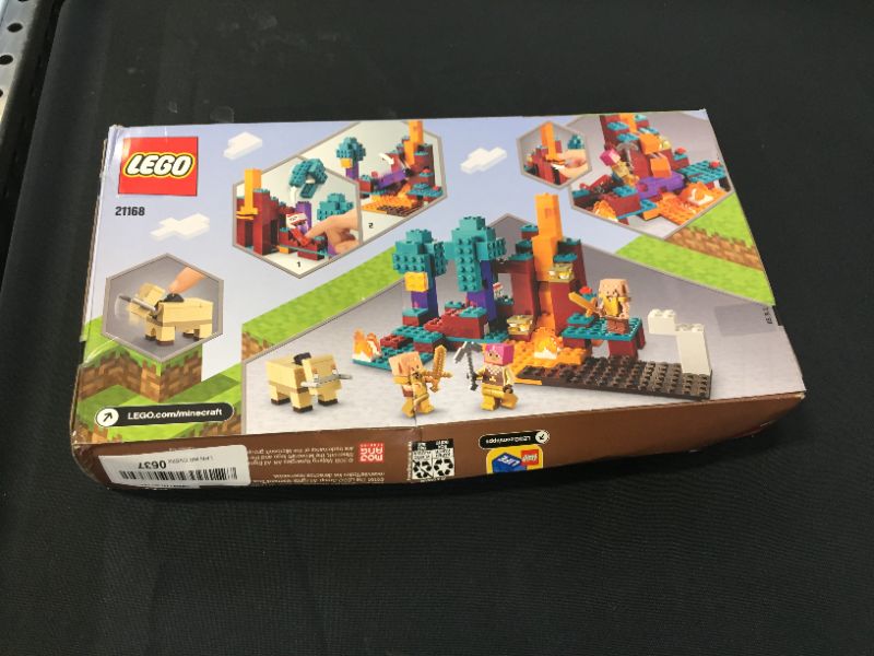 Photo 2 of LEGO Minecraft The Warped Forest 21168 Hands-on Minecraft Nether Creative Playset; DAMAGE TO PACKAGING 