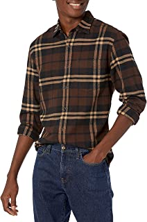 Photo 1 of Amazon Essentials Men's Regular-fit Long-Sleeve Flannel Shirt
MEDIUM