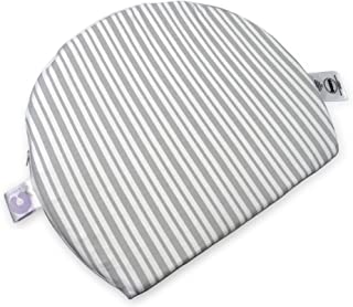 Photo 1 of Boppy Pregnancy Wedge Pillow with Removable Jersey Pillow Cover | Gray Modern Stripe | Firm, Compact Support | Prenatal and Postnatal Positioning
1 Count (Pack of 1)