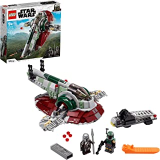 Photo 1 of LEGO Star Wars Boba Fett’s Starship 75312 Fun Toy Building Kit (MAJOR DAMAGES TO BOX, CUT IN MIDDLE OF BOX)