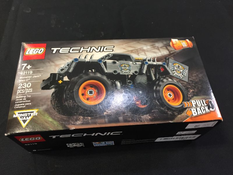 Photo 4 of LEGO Technic Monster Jam Max-D 42119 Model Building Kit  (DAMAGES TO PACKAGING FROM EXPOSURE, BRAND NEW)