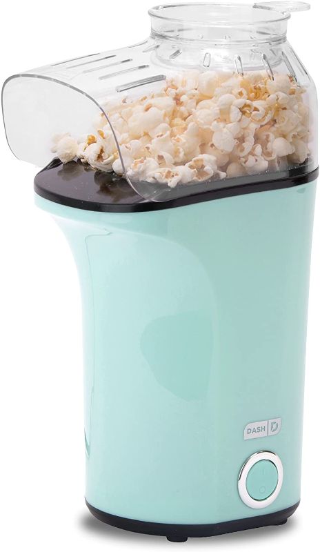 Photo 1 of Dash DAPP150GBAQ04 Dash Popcorn Machine, Aqua
(FOOD STAINS ON ITEM)