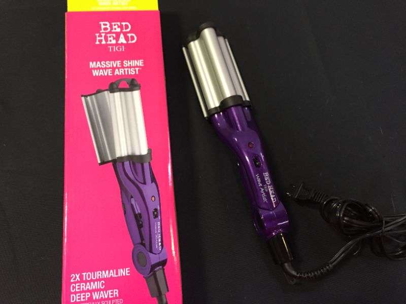 Photo 2 of Bed Head Wave Artist Deep Waver | Combat Frizz and Add Massive Shine for Beachy Waves, (Purple)
1 Count (Pack of 1)