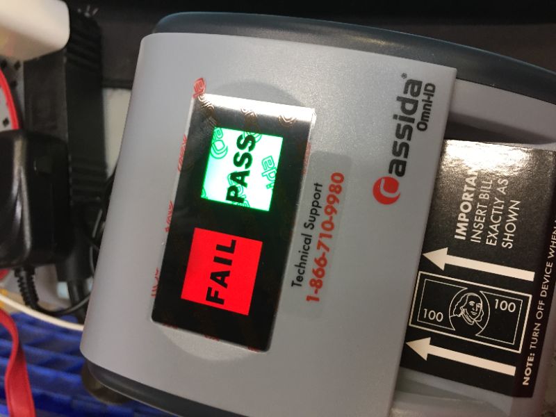 Photo 2 of ASSIDA COUNTERFEIT DETECTOR + ID VERIFIER