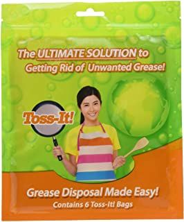 Photo 1 of Toss-It! Bag - Fill and Toss Away Unwanted Kitchen Grease 6 pack
