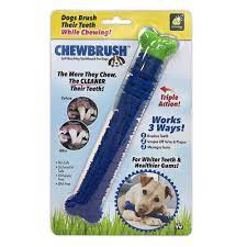 Photo 1 of Chew Brush As Seen On TV For Dog Blue Self Brushing Toothbrush 1 pk