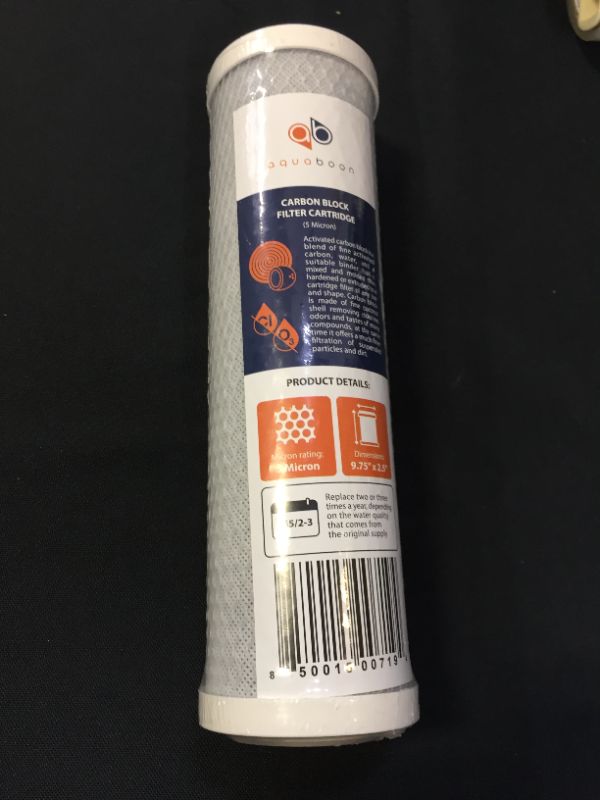 Photo 2 of Carbon Block CTO Water Filter Cartridge for RO Reverse Osmosis System Aquaboon
